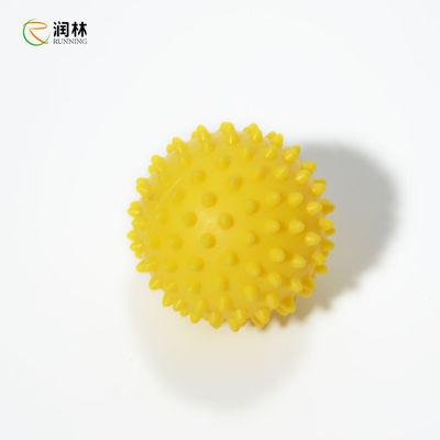 كرة تدليك اليوجا البلاستيكية مقاس 3 بوصات ، كرات بيلاتيس شائك لكمال الأجسام