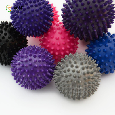 كرة تدليك اليوجا المتداول البلاستيكية المتدحرجة من أجل باطن القدم اليدوي للتدريب الحسي