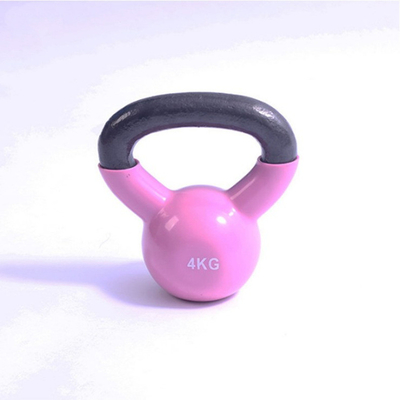 الحديد الزهر مخصص للياقة البدنية تدريب القوة Kettlebell 20 كجم Pesas Rusas