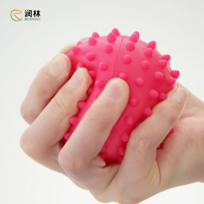 مكافحة الإجهاد الملونة البلاستيكية اليوغا تدليك شائك الكرة اللياقة البدنية اليد القدم لتخفيف الآلام